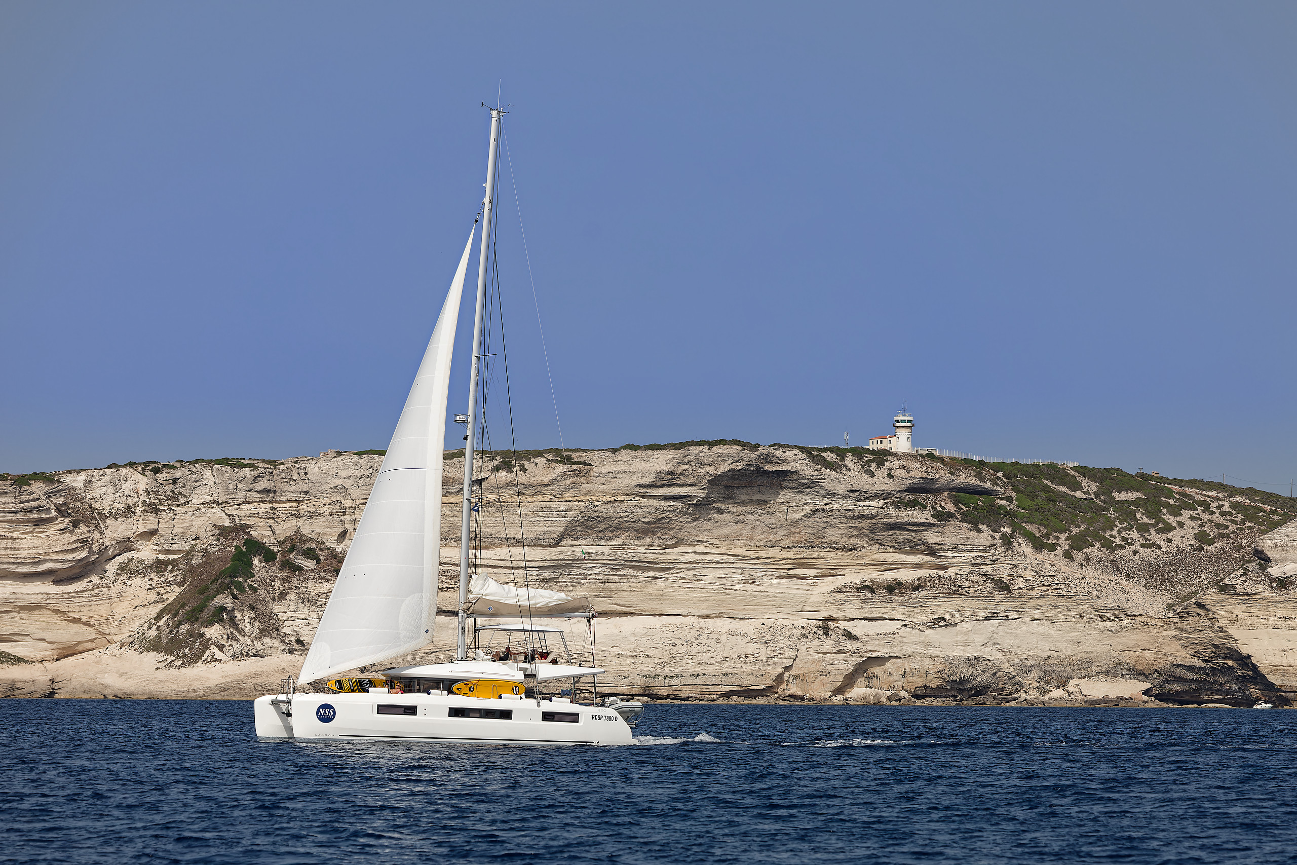 Heading Bonifacio (Korsika)